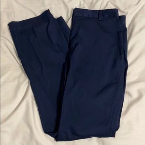 Nike navy golf pants